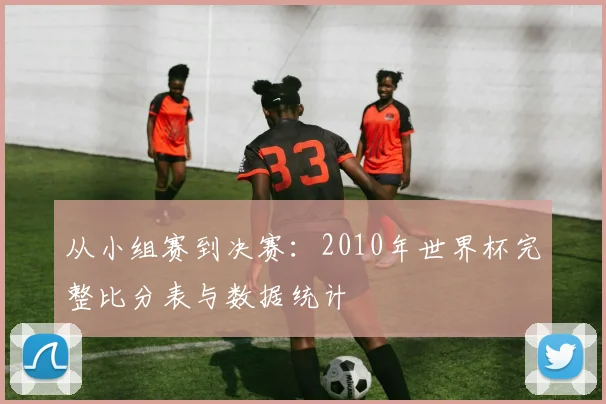 从小组赛到决赛：2010年世界杯完整比分表与数据统计